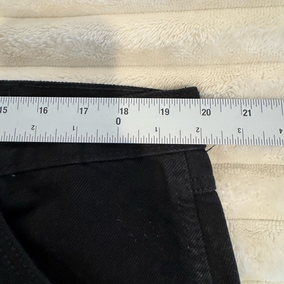 RUSTLER Wrangler 40x28 Black Heavyweight Denim Straight Reg Jeans NEW - Picture 6 of 8